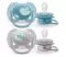 Əmzik\ ultrasoft soother, 6-18m, deco boy, 2-pack