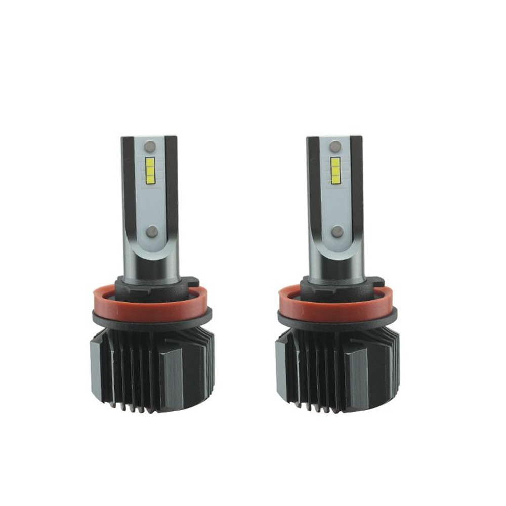 Светодиодные лампы E5 H8/H11 (ip68), 12v 25w 3500Lm 6000K, Seoul CSP Y19 (комплект, 2шт)
