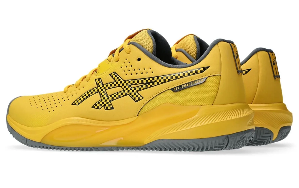 Теннисные кроссовки Asics Gel-Challenger 15 Clay - saffron/steel grey