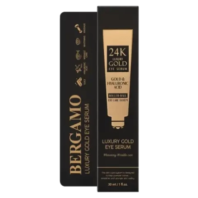 Bergamo Luxury Gold Eye Serum 30 ml,Сыворотка для кожи вокруг глаз 30 мл
