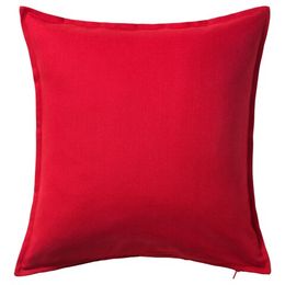 Чехол на подушку IKEA GURLI (ГУРЛИ), Красный, 50x50 см