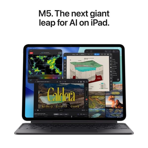 Планшет Apple iPad Pro 13 (M5, 2025) 2 ТБ Wi-Fi + Cellular Серебристый | Silver