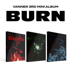 Альбом VANNER - BURN 3rd Mini Album 3 Version SET