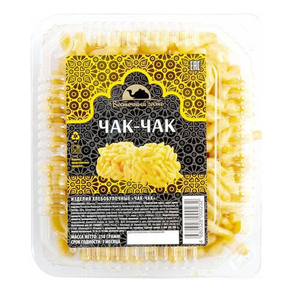 Выпечка "Чак-Чак" в форме сердце 440г
