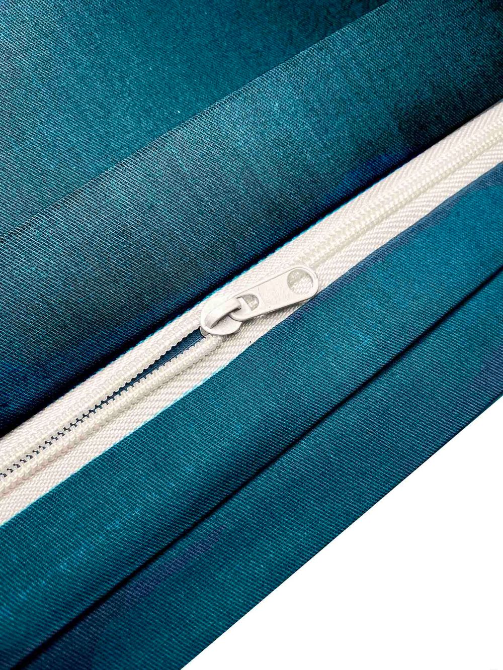 Постельное белье Milky Garden "TEAL" 2-спальный   наволочки 50х70 2шт Простынь на резинке 160х200 см  Пододеяльник 175х215 см