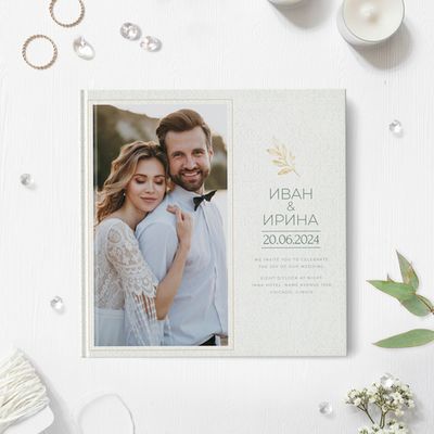 PSD-Шаблон фотокниги "Wedding"