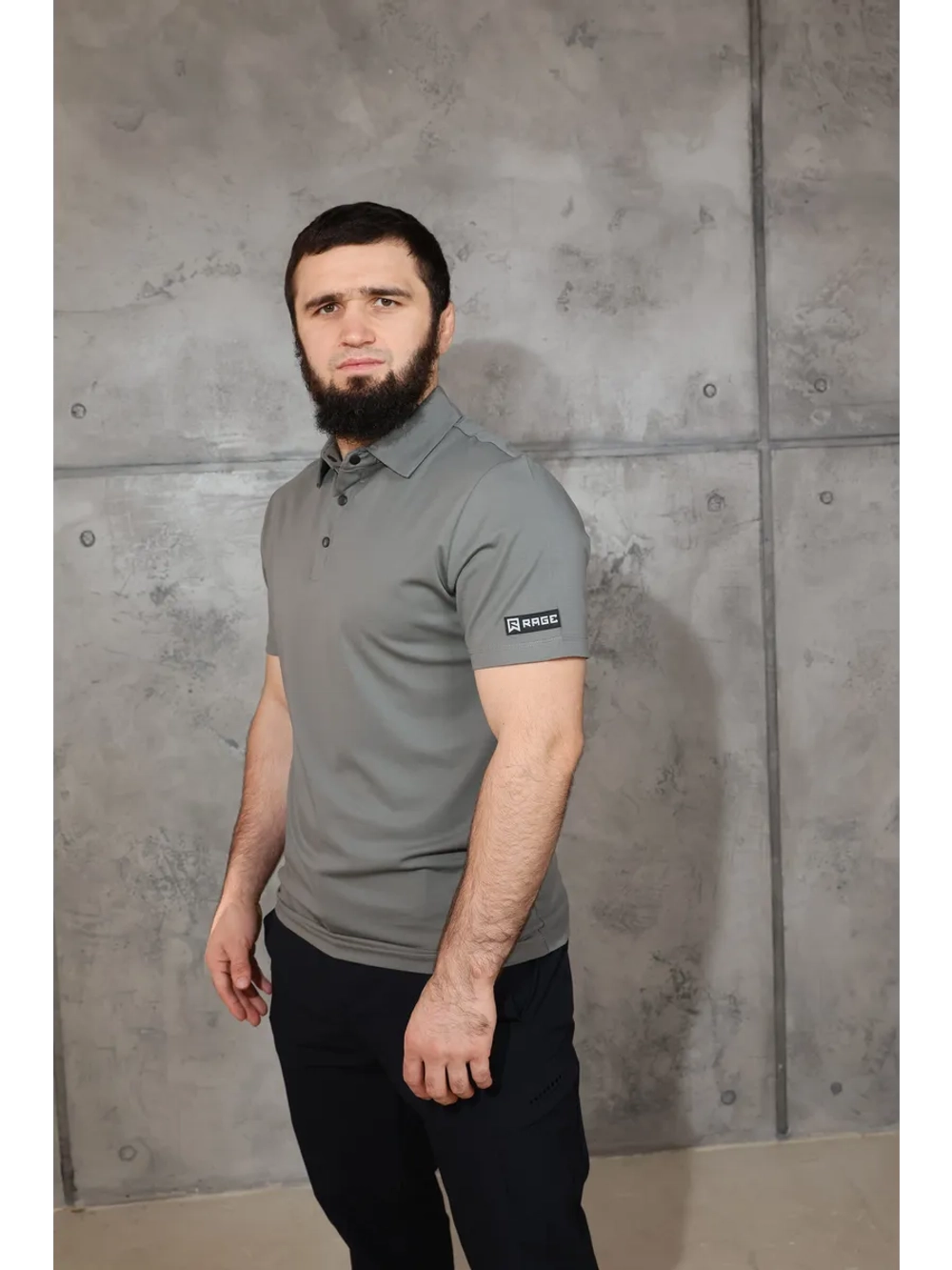 Поло Rage dark grey арт.: HY25698