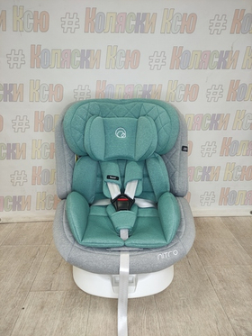 Автокресло детское Rant Nitro Isofix группа 0/1/2/3 (0-36) Grey/Mint