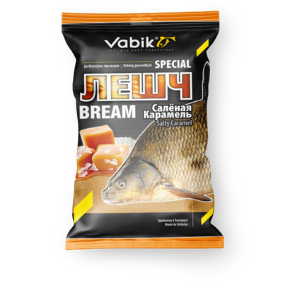 Прикормка Vabik Special Bream Salty Caramel "Лещ Соленая Карамель" (светлая), 1кг