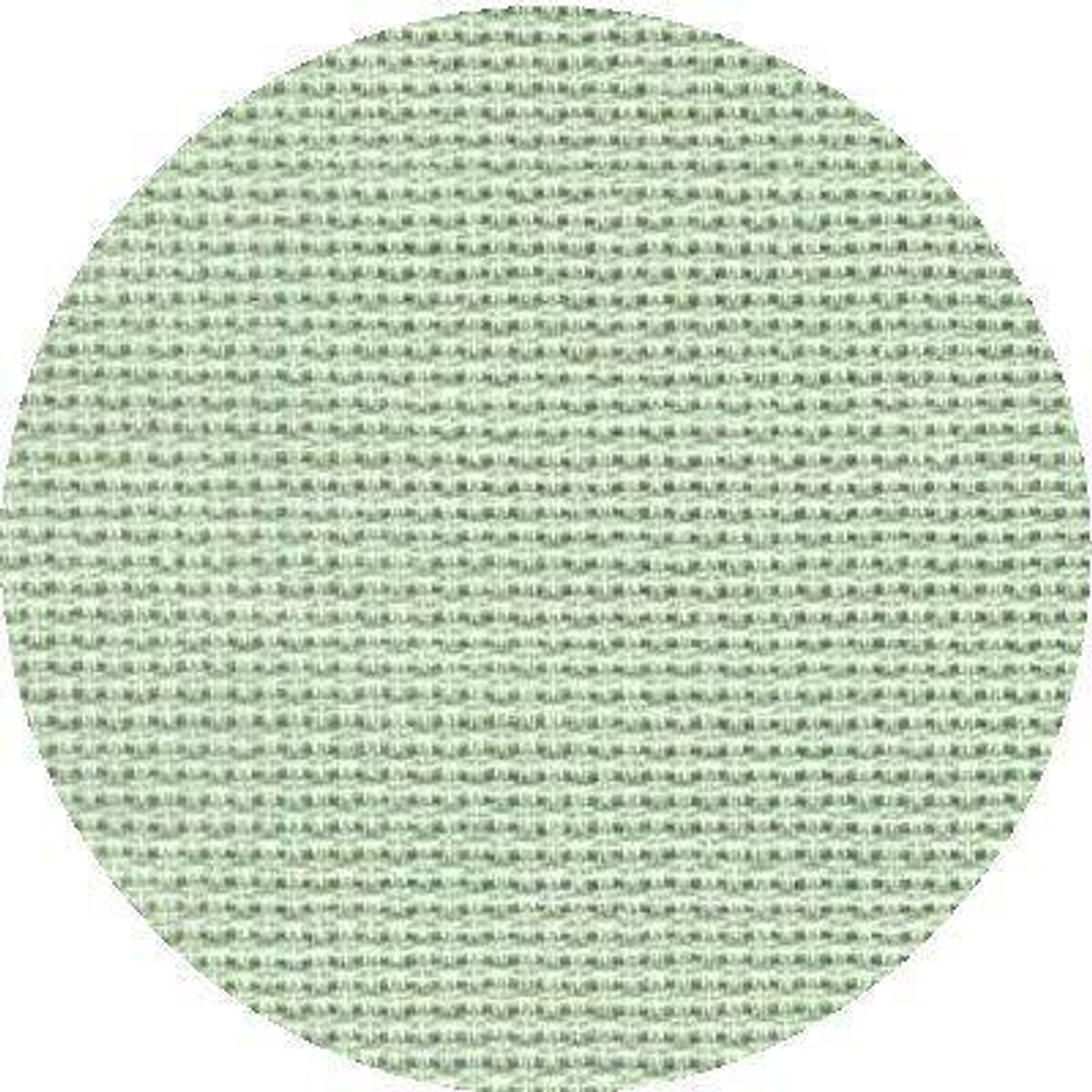 Канва 14, средняя, арт.563, 40х50см (10х55кл ) цвет салатовый