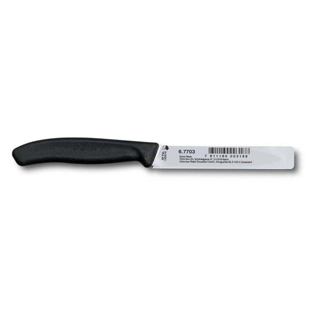 Нож Victorinox для очистки овощей, лезвие 10 см, черный