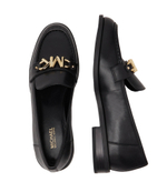 Кожаные мокасины shoe rubber Michael Kors - черный(40F3TGFP1L)