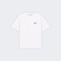 Футболка UNIFORM Heavy Stamp, молочный/голубой
