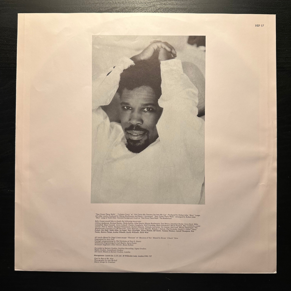 Billy Ocean - Tear Down These Walls (Скандинавия 1988г.)