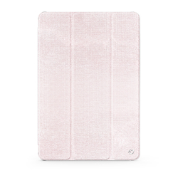 Чехол книжка розового цвета от Dux Ducis для Samsung Galaxy Tab S9 Ultra, Tab S10 Ultra и Tab S8 Ultra, серия Unid Series Case, с держателем стилуса и функцией автоматического перехода в спящий режим