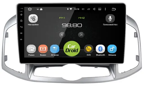 Магнитола для Chevrolet Captiva 2011-2015 - Airok RM-1303 Android 12, SIM-слот