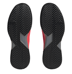 Мужские кроссовки теннисные Adidas Adizero Ubersonic 4 M Lanz - solar red/silver metallic/lucid blue
