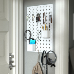 IKEA SKÅDIS  (ИКЕА СКОДИС)  -  Крючок - белый