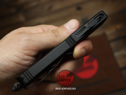 Нож Microtech Ultratech Delta Shadow Frag S/E - клинок черный стандарт + запчасти МТ3