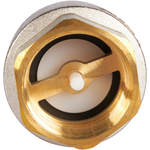 Клапан обратный ROMMER RVC-0002 - 1"1/4 (ВР/ВР, PN16, Tmax 90°C, с пластиковым седлом)