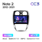 Teyes CC3 10" для Nissan Note 2012-2021