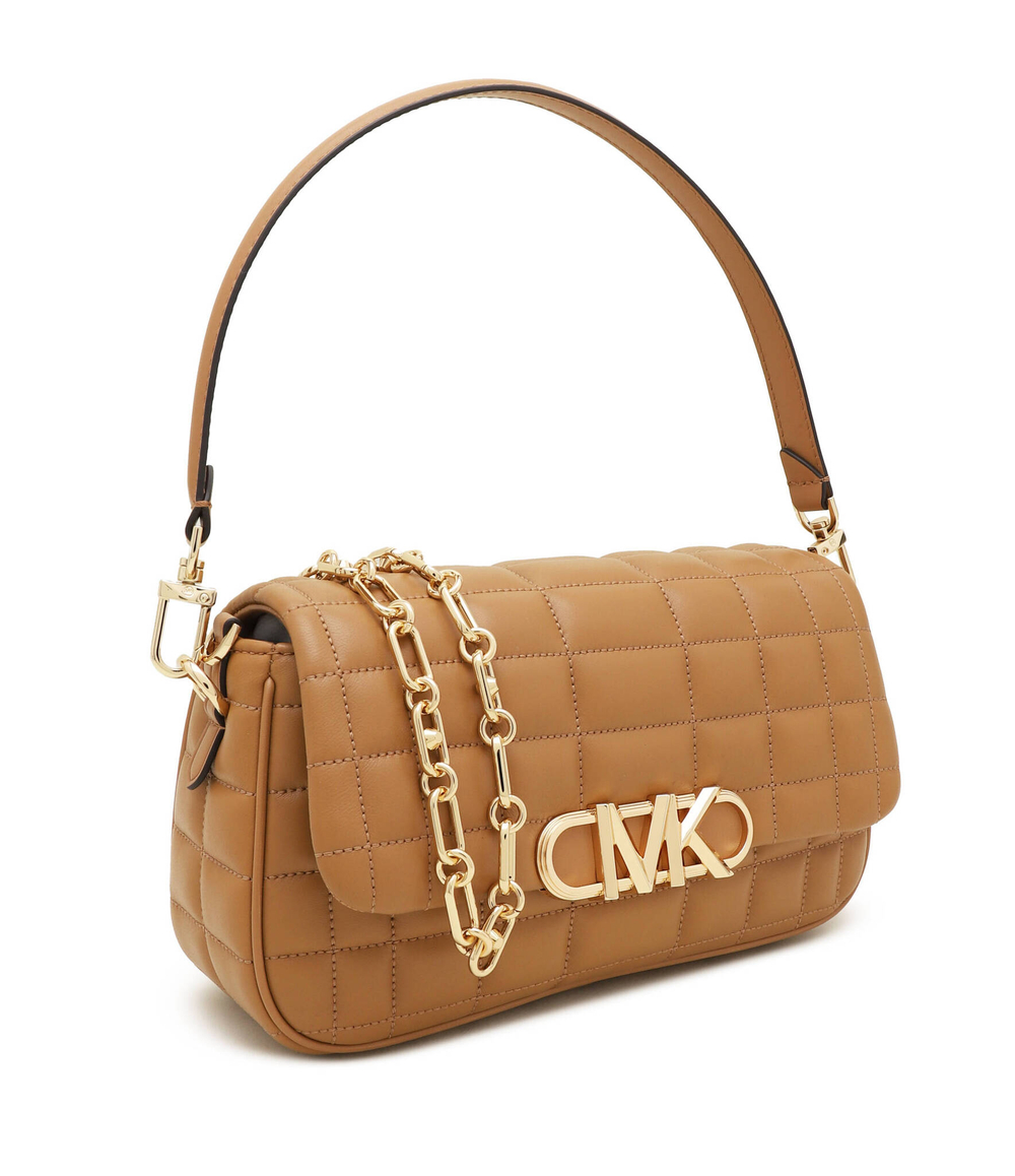 Кожаная сумка через плечо Parker Michael Kors - светло-коричневый(30S4G7PC2L)