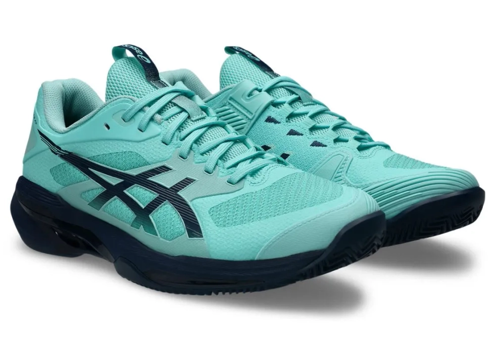 Теннисные кроссовки Asics Solution Speed FF 4 Clay - illuminate mint/night sky