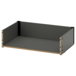 IKEA BESTÅ  (ИКЕА БЕСТО)  -  Каркас ящика - тёмно-серый 60x15x40 см