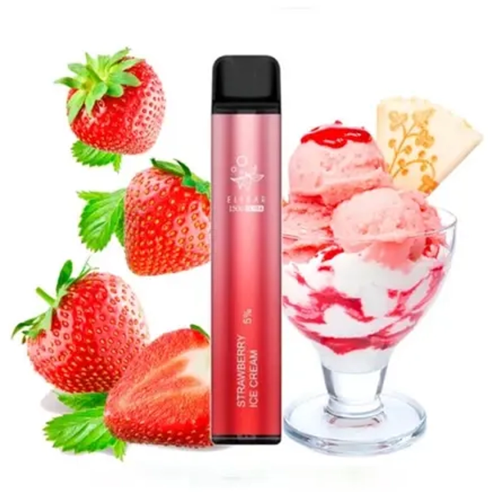 Elf Bar 1500 ULTRA - Strawberry Ice Cream (5% nic)