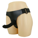 Женский страпон 15см на эластичных ремнях Baile Ultra Harness Les Dildo BW-022052