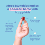 JoySpring, Mood Munchies, жевательные мармеладки, натуральные ягоды, 60 жевательных таблеток