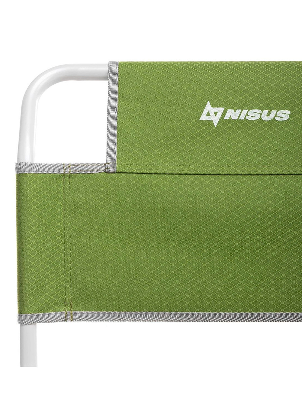 Стул туристический со спинкой Nisus СР-400.19с (ст.труба д19) Green (T-N-TC-400.19s-G)