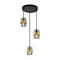 Подвесной светильник Hurricane 1139/3S Black/Gold Escada