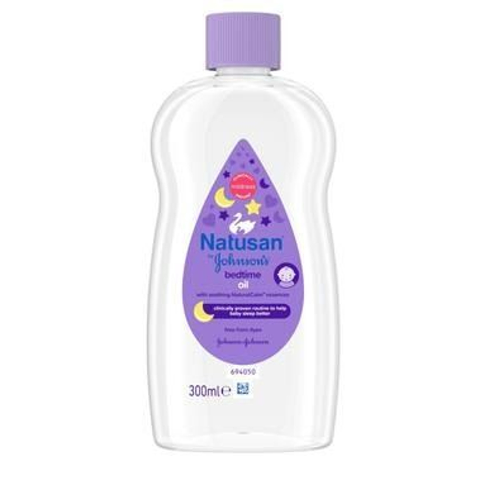 Масло для ухода за кожей перед сном Natusan by Johnson's bedtime 300 мл (Из Финляндии)