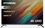 ЖК телевизор Hyundai H-LED43BU7006(UHD Smart,metal frameless)