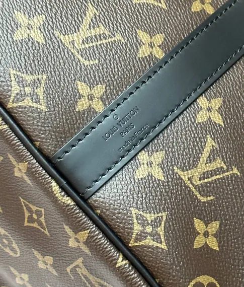 Сумка мужская Louis Vuitton Keepall канва Monogram Macassar (все размеры: 55-50-45)