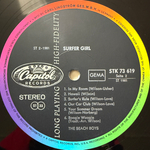 The Beach Boys ‎– Surfer Girl (Германия 1966г.)