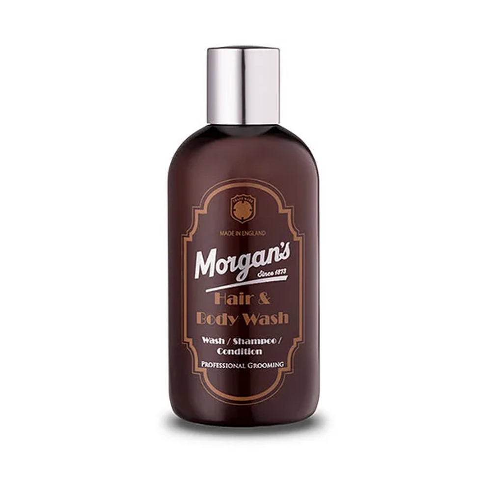 Morgans Shampoo/Wash/Conditioner - Шампунь для волос 3 в 1, 250 мл