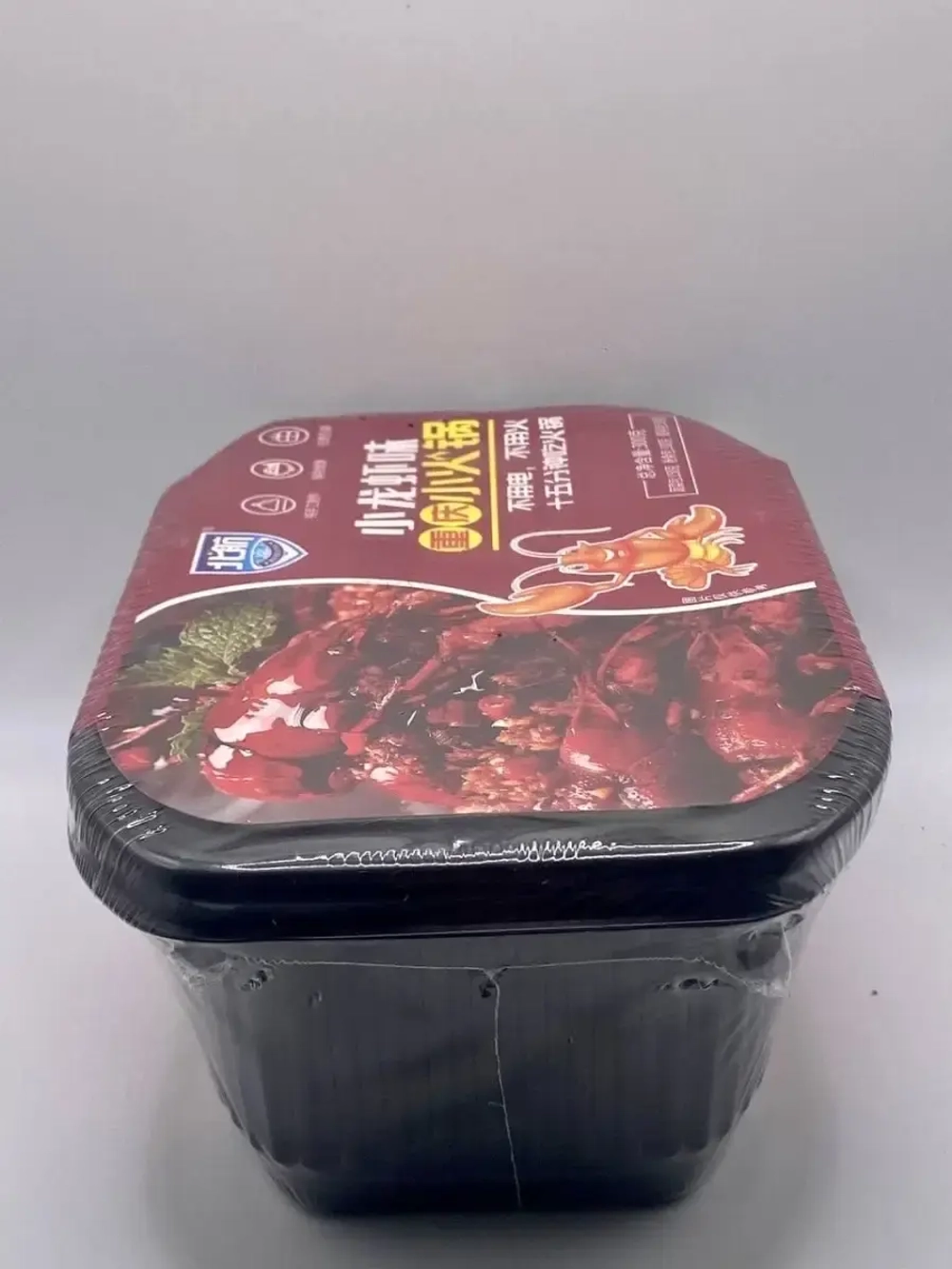 Лапша быстрого приготовления с раками и овощами ,Острый