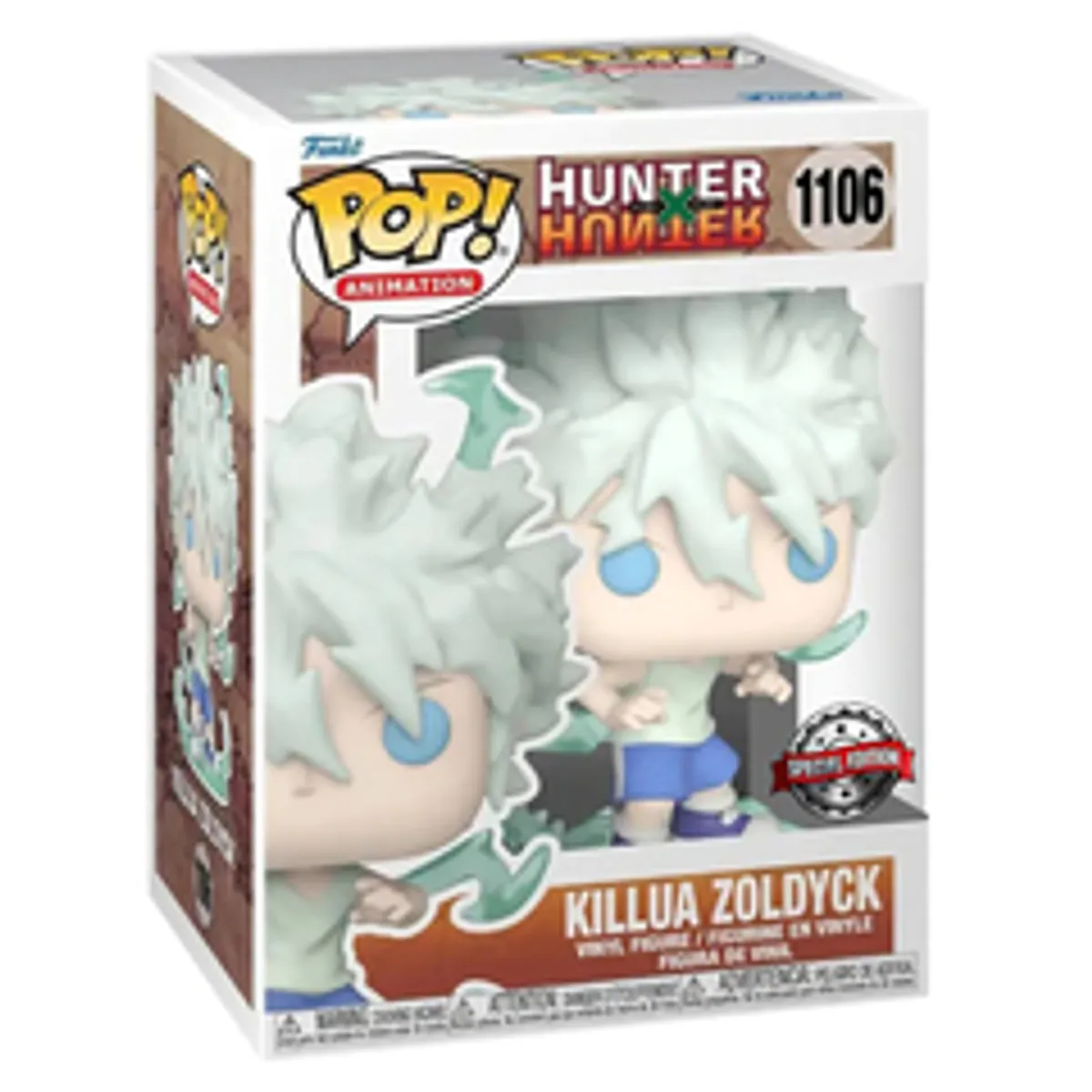 Funko POP! Hunter x Hunter: Killua Zoldyck (Exc) (1106)