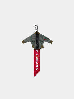 Брелок Alpha Industries «MA-1 Keychain» (шалфей - sage) — вид спереди