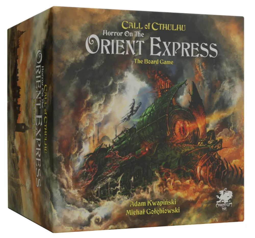 Horror on the Orient Express - настольная игра