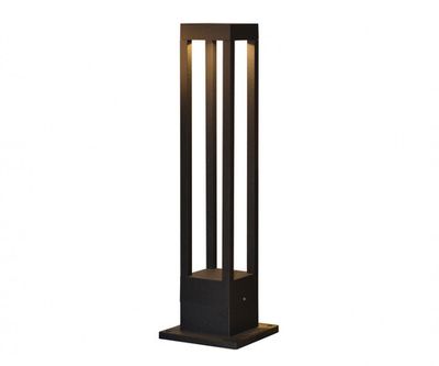 09303-60F,19 Светильник уличный Пулми черный w17*17 h60 Led 12W (3000K). ТМ Kink Light