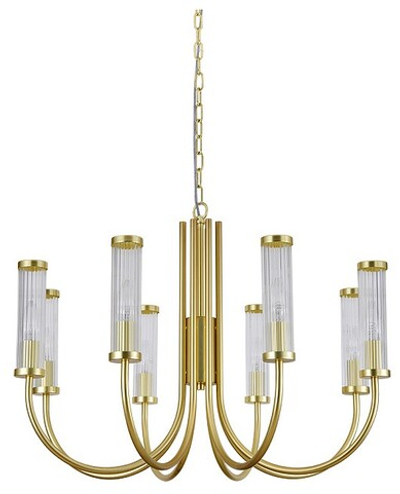 Подвесная люстра Newport MADONNA 4558/C mat.gold