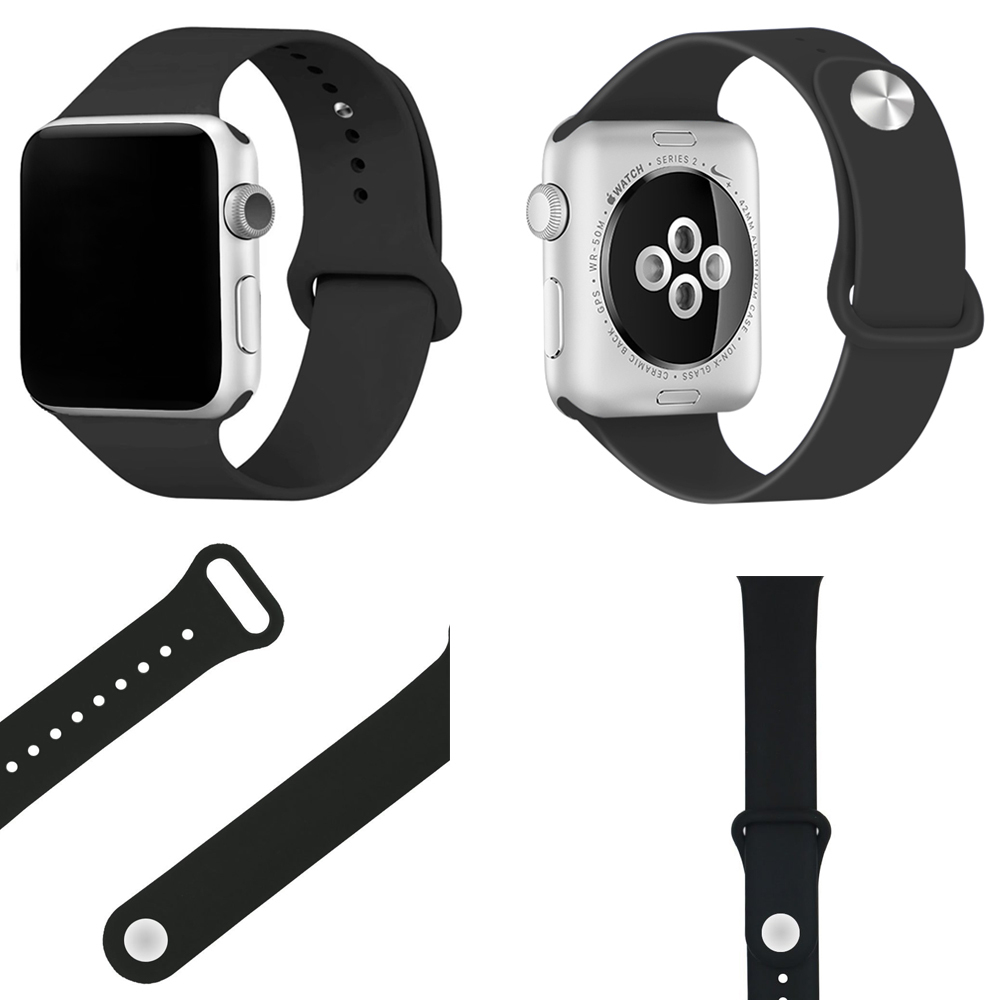 Ремень для Apple Watch силиконовый 38 mm