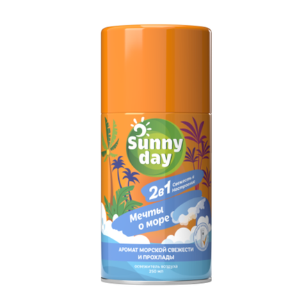 Освежитель воздуха Sunny day Тропическая вечеринка 250 мл