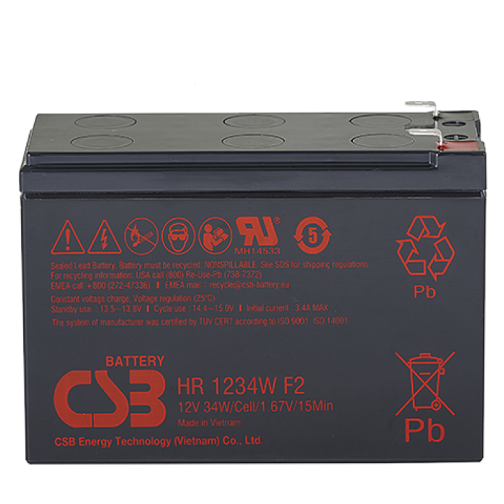 Аккумулятор CSB HR1234W F2 - AGM ( 12В / Ач )