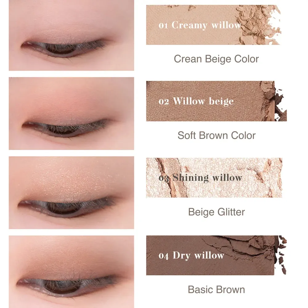 Палетка теней для век Rom&nd Better Than Eyes Palette - 01 Dry Willow Flower