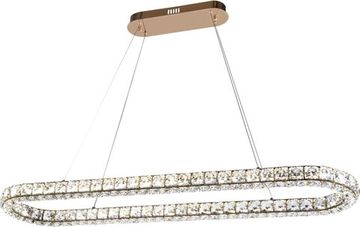 Люстра подвесная LED 80W 3000К-6000К 4052/03/12PL золото UltraTon Stilfort