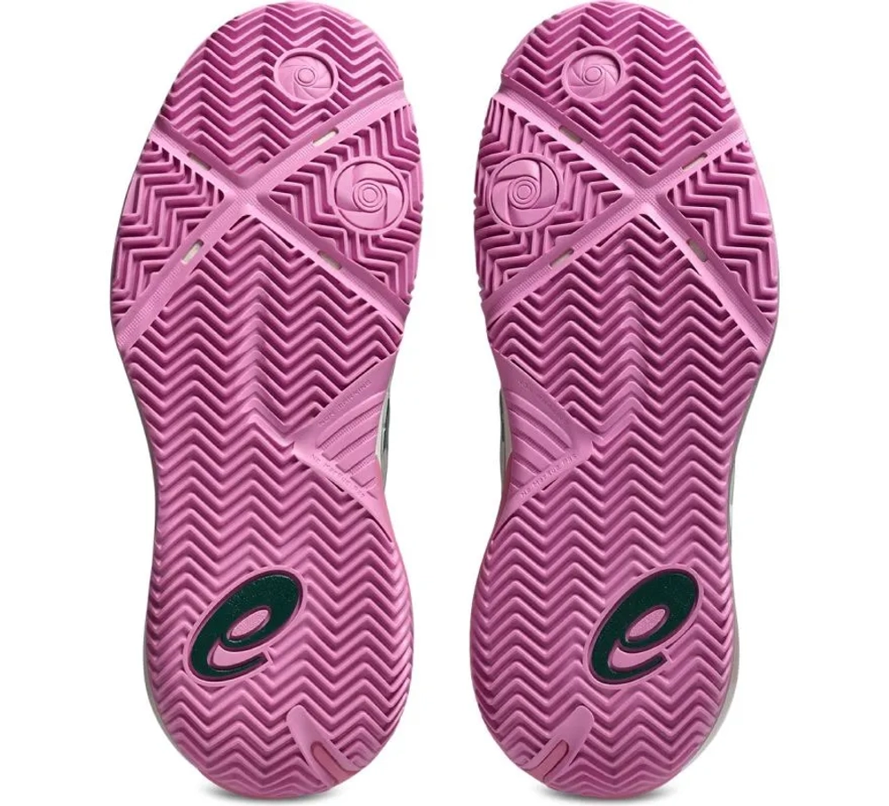 Женские кросовки для Padel Asics Gel-Resolution X Padel - soft oat/jewel green